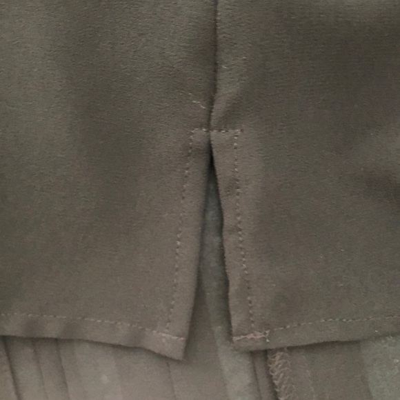 Ladies LOFT size L sheer black blouse - Picture 5 of 5